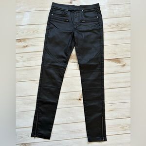 NWT French Connection skinny leather look jeans